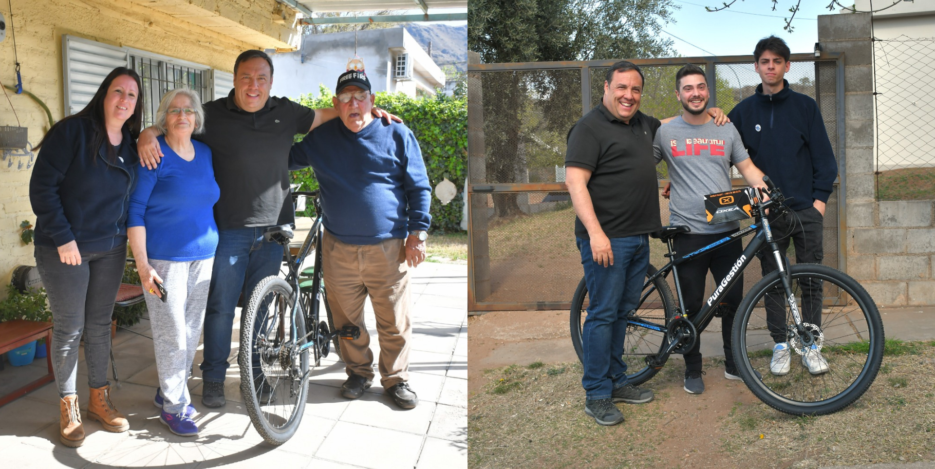 Seguimos premiando a los buenos contribuyentes con el sorteo mensual de bicicletas